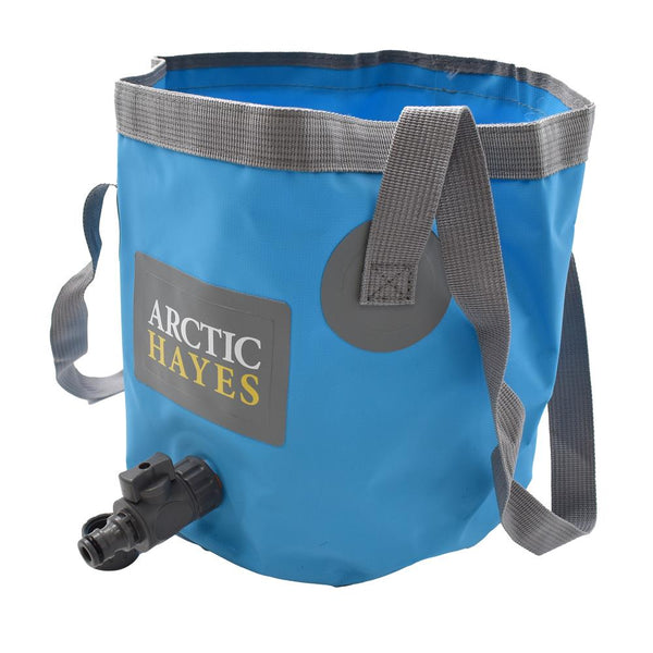 Arctic Hayes 12L Folding Flexi Bucket with Tap