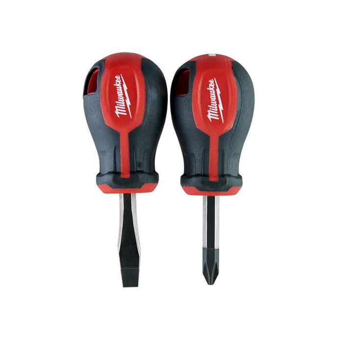 Milwaukee S/Driver Stubby set - 2pc
