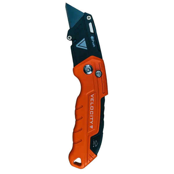 Velocity Folding Fusion Utility Knife with Storage