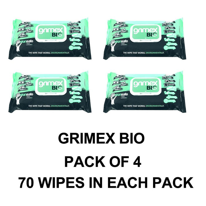 x4 GRIMEX BIO WIPES 70
