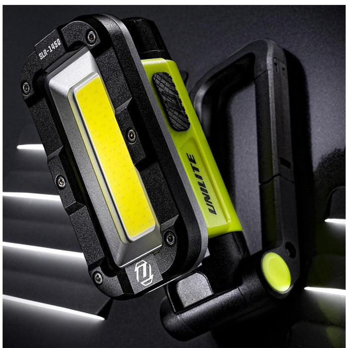 Unilite SLR-1450 Rechargeable Site Light Magnetic Rotating Torch with Power Bank