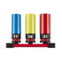 Milwaukee Impact Duty Shockwave Deep Sockets 1/2'' With Magnetic Storage Rail