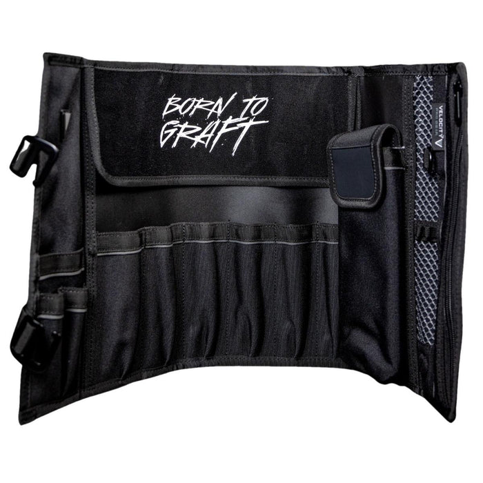 Velocity Chisel Roll Tool Storage Bag Zipped Compartments & Carry Handle