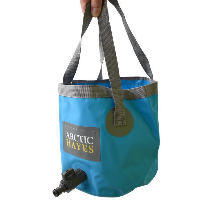 Arctic Hayes 12L & 20L Folding Flexi Bucket with Tap - 2 Pack