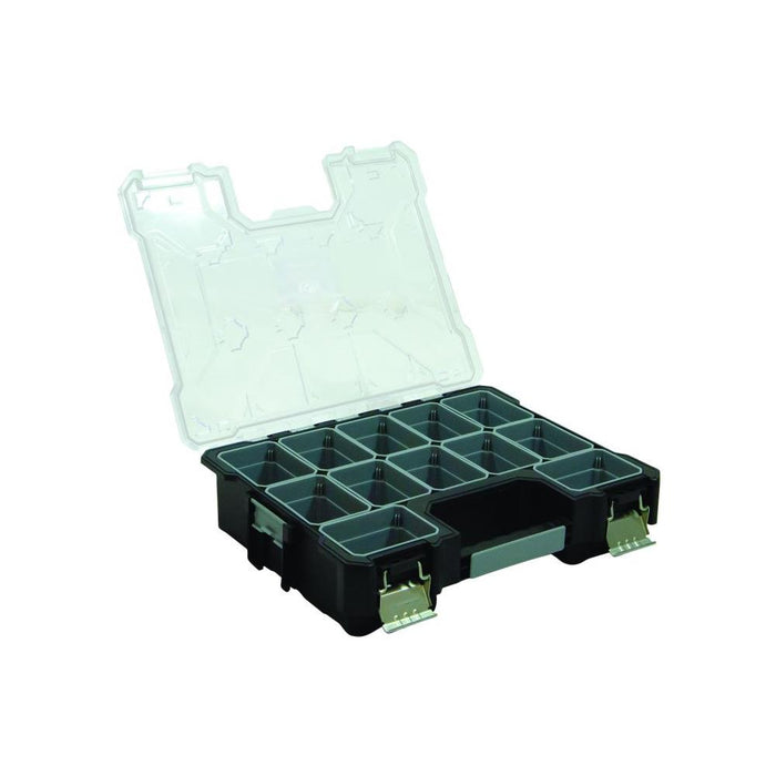 6 x Stackable 12 Compartment Storage Case