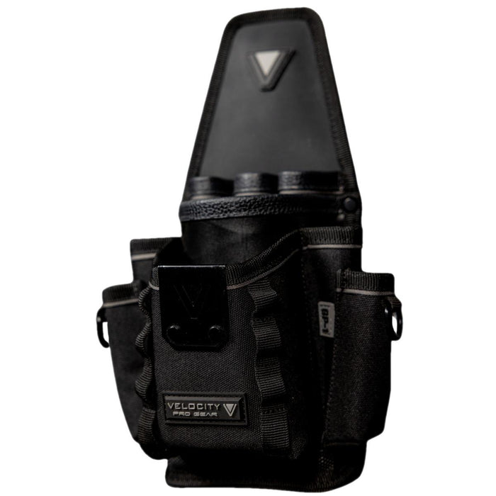 Velocity Grab Pouch Tool Holder – Heavy Duty Multi-Trade Tool Pouch with Screwdriver & Pliers Pockets, MOLLE Webbing, Tape Measure Clip & D-Rings