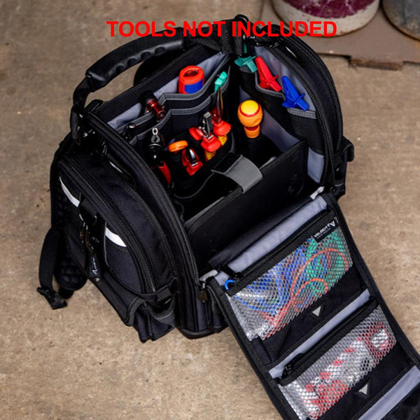Velocity Rogue BP22 Meter Service Tester Backpack Tool Bag Shadow Black
