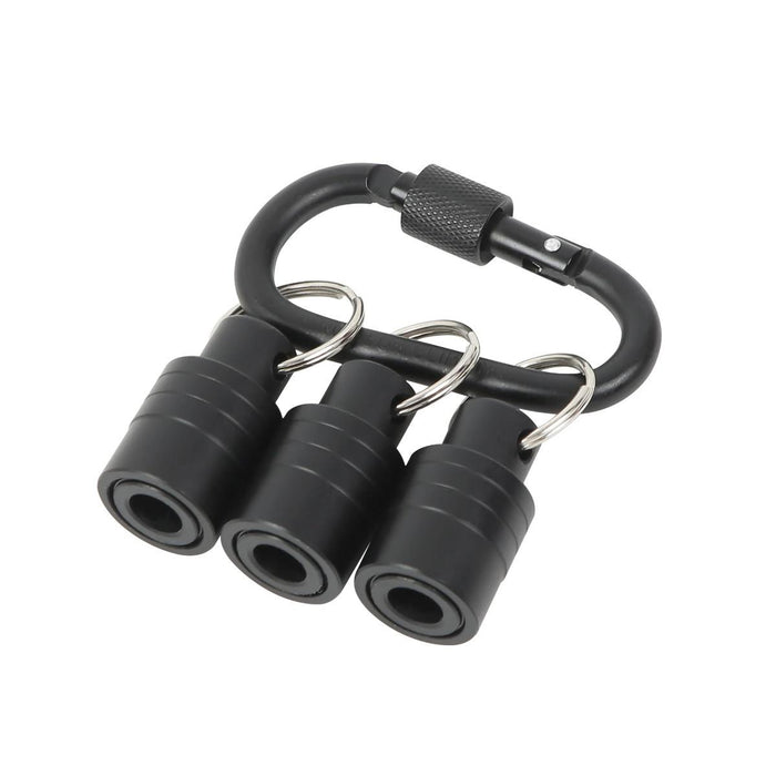 Neilsen 3pack SDS Drill Bit Holder + Carabiner