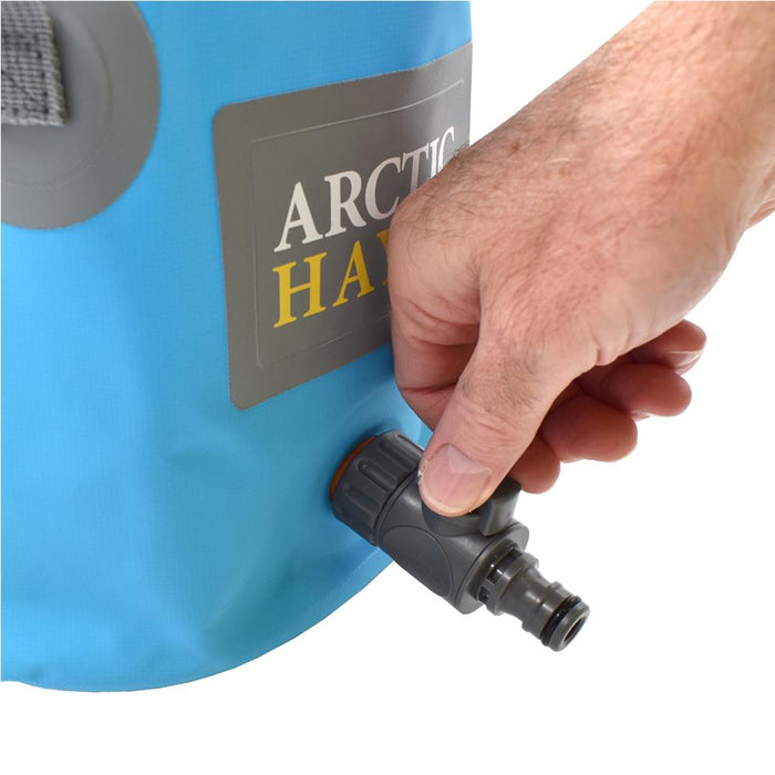 Arctic Hayes 12L & 20L Folding Flexi Bucket with Tap - 2 Pack