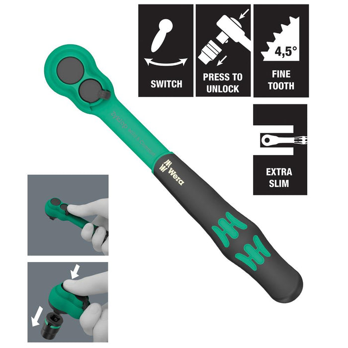 Wera Zyklop Comfort Ratchet 3/8'' Driver