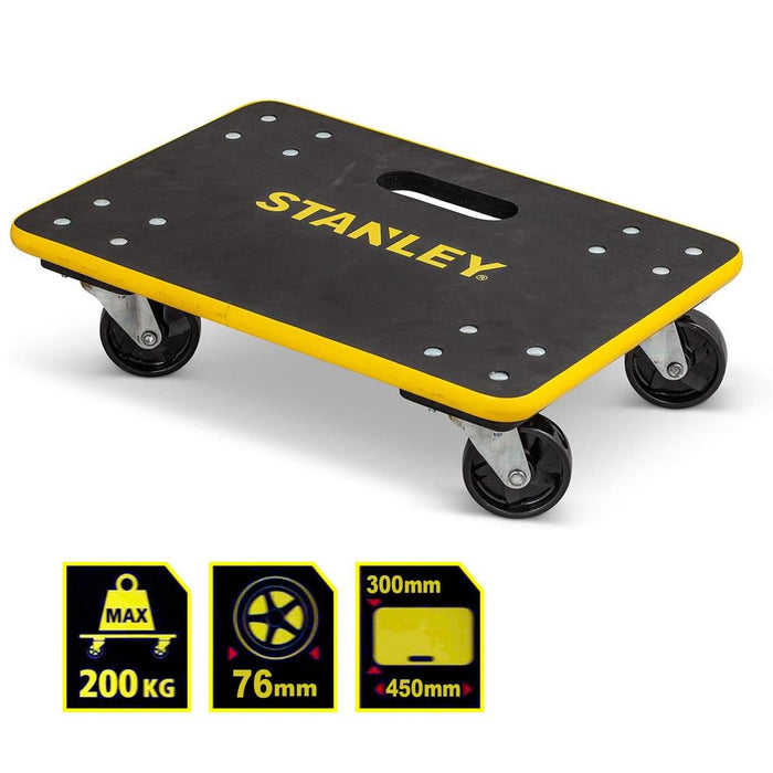 Stanley Moving Dolly 200kg - 45 x 30 x 13.5cm - MS572