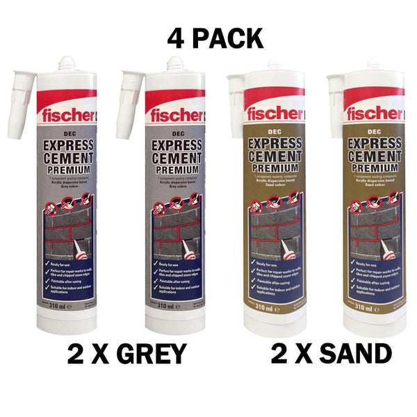 Fischer Express Cement 4pack