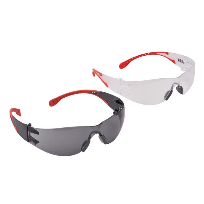 Scan Flexi Spec Safety Glasses Twin Pack