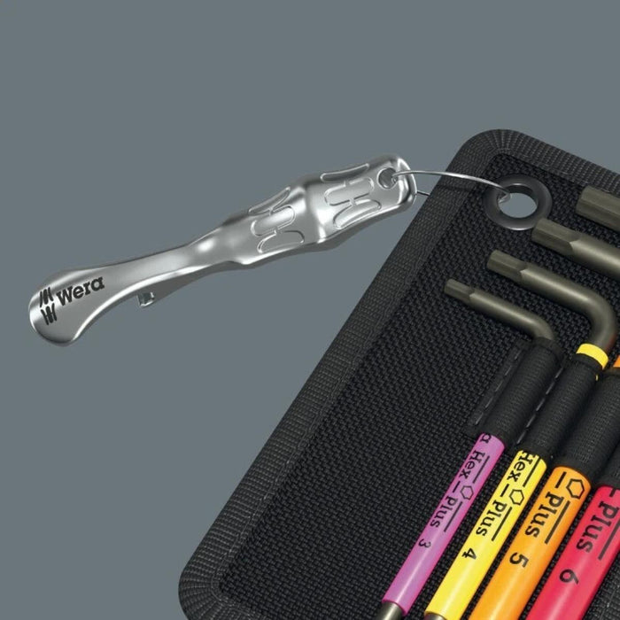 Wera Tool Card Hex-Plus Christmas 2026 4pc Metric Hex Key Set + Bottle Opener