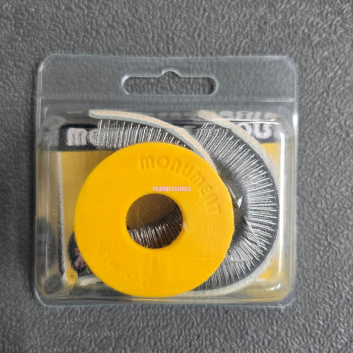 Monument Autobrush 22mm Replacement Brush Card File x 2 & End Cap