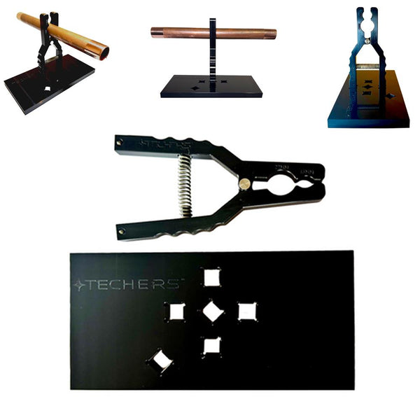 Techers Plumbing Pipe Peg - Supports 15 & 22mm Pipe