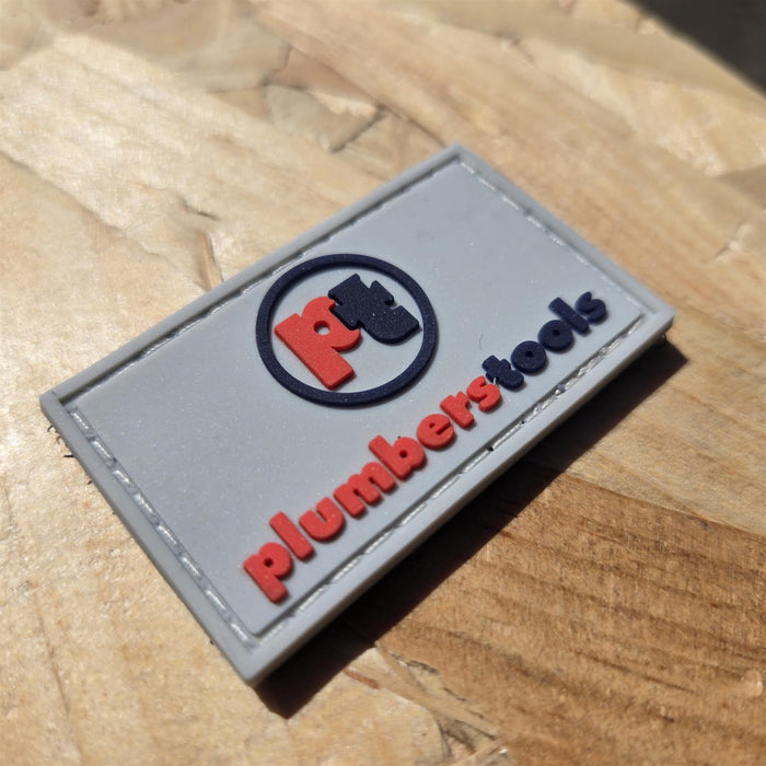 Plumbers Tools Branded PVC Velcro Patch – Fits Velocity Tool Bags