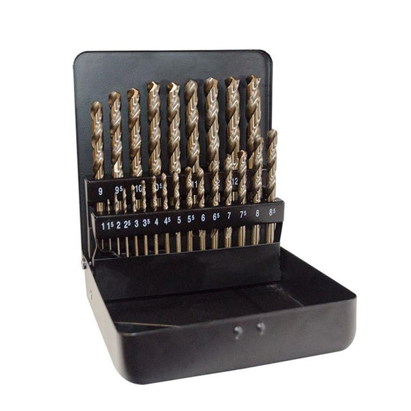 Jefferson Cobalt HSS M35 25 Piece Drill Bit Set