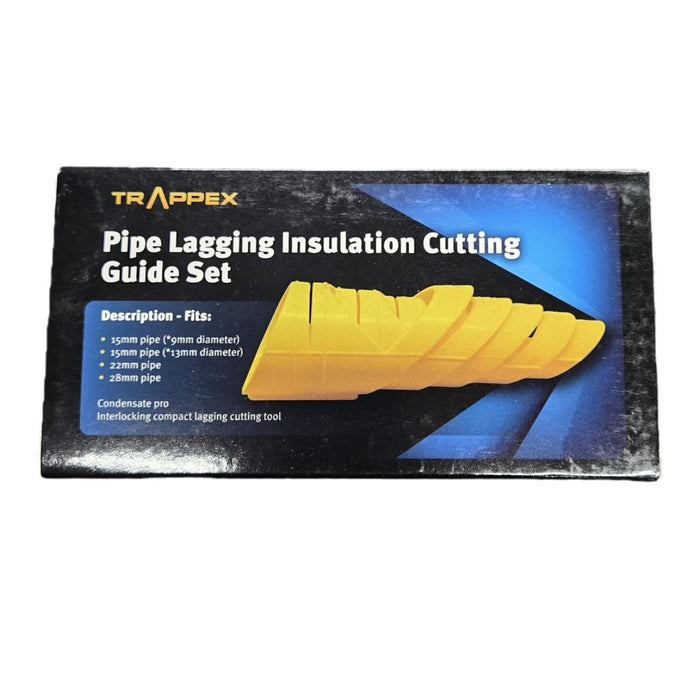 Trappex Pipe Lagging Insulation Cutting Guide Set