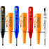 Pica INK BIG XL Black, Red, Blue & White Permanent Marker Pen