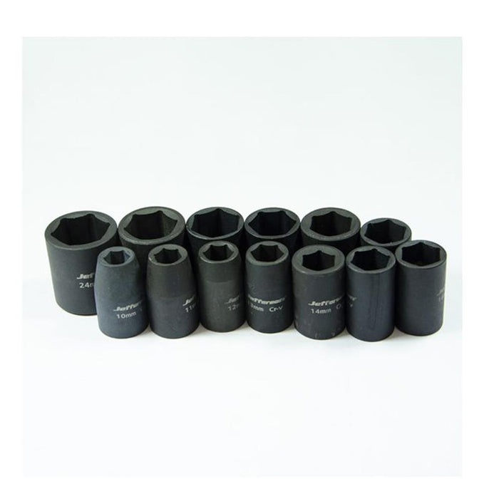 Jefferson 13 Piece 1/2" Impact Socket Set