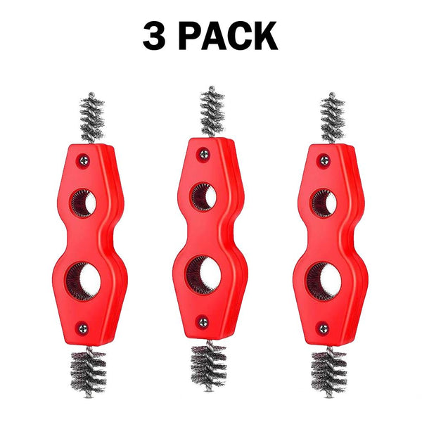 3 x Copper Cleaning Quad Brush