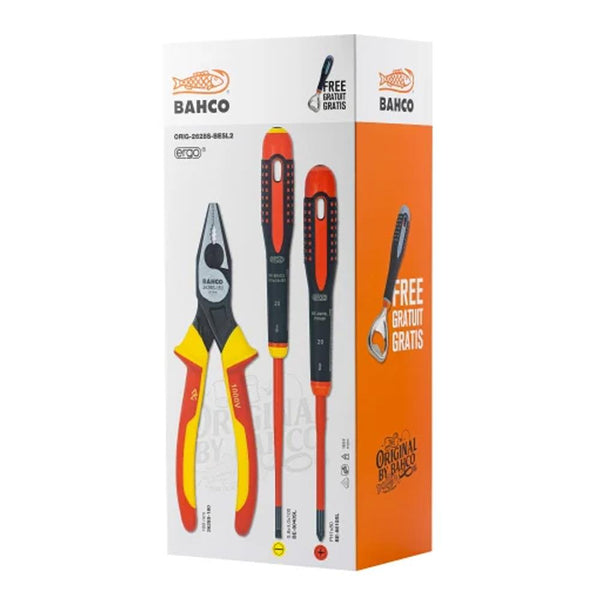 Bahco VDE Screwdriver & Plier Set