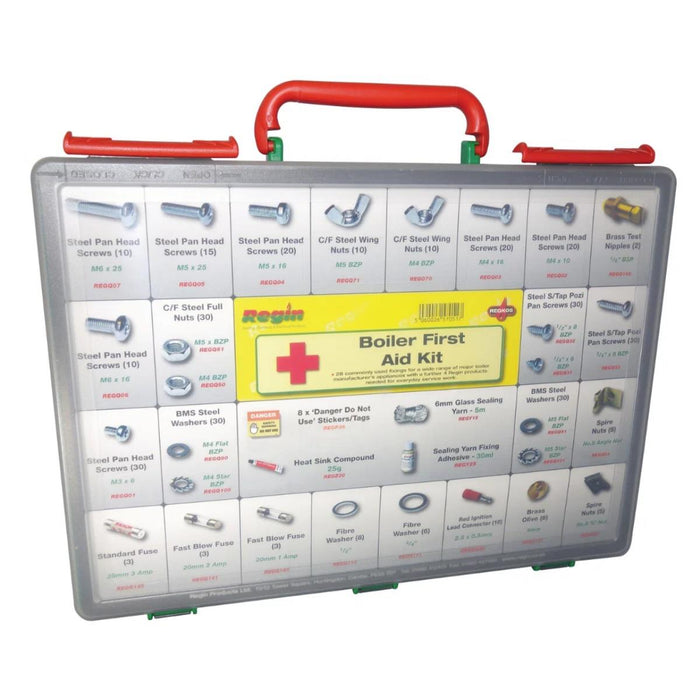 Regin Boiler First Aid Fixings - 477 Piece Fixing Kit