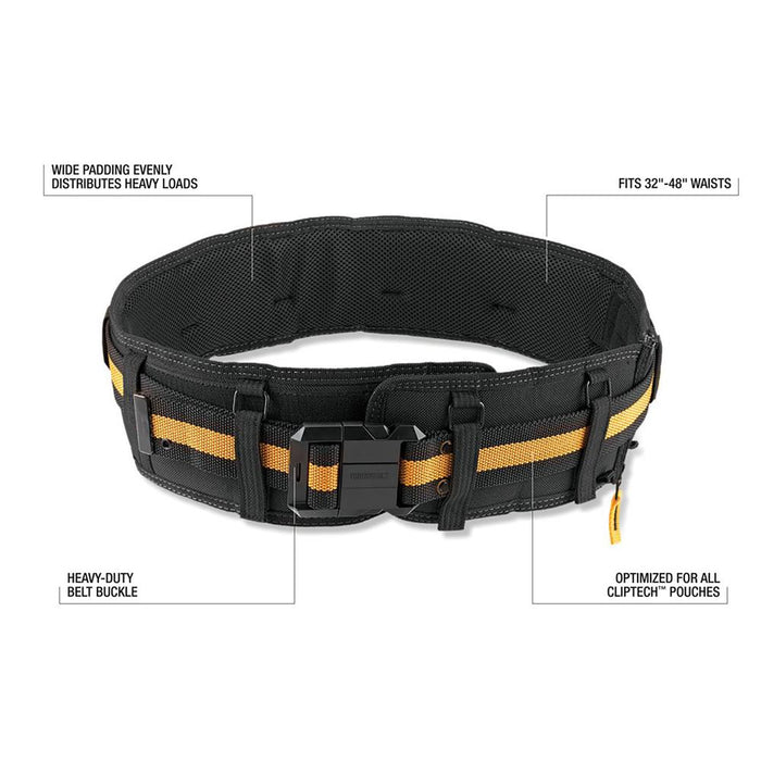 ToughBuilt Pro Padded Belt Heavy Duty Buckle