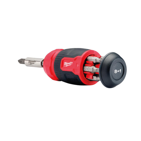 Milwaukee 8in1 Stubby Multi-Bit screwdriver
