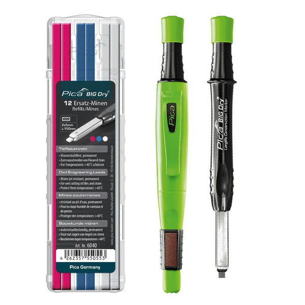 Pica BIG Dry Automatic Pencil + Red - Blue - White