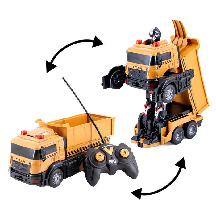 Vaunt Transforming Dump Truck Remote Controlled