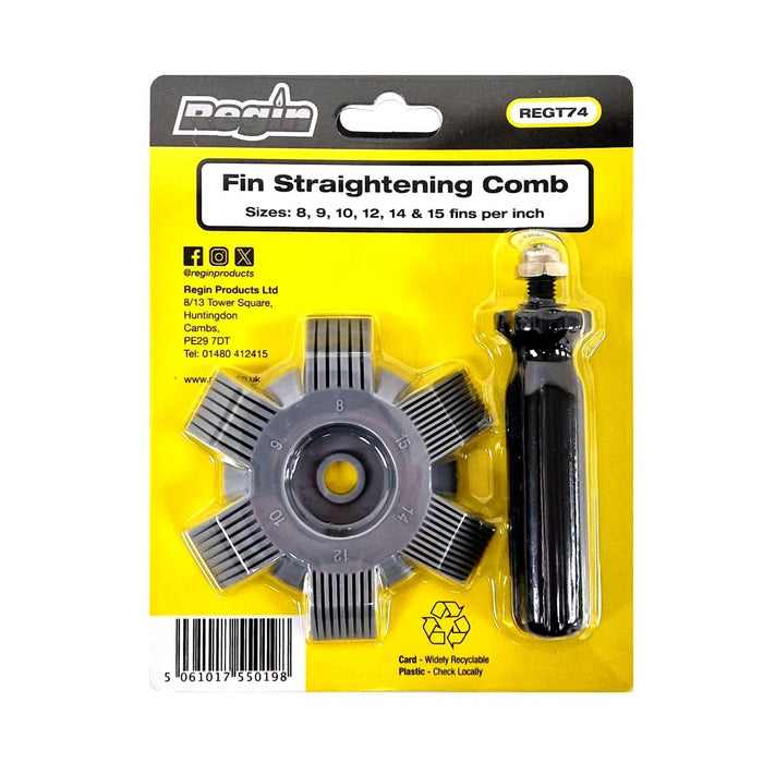 Regin Fin Straightening Comb Refrigeration AC Heat Pump Tool