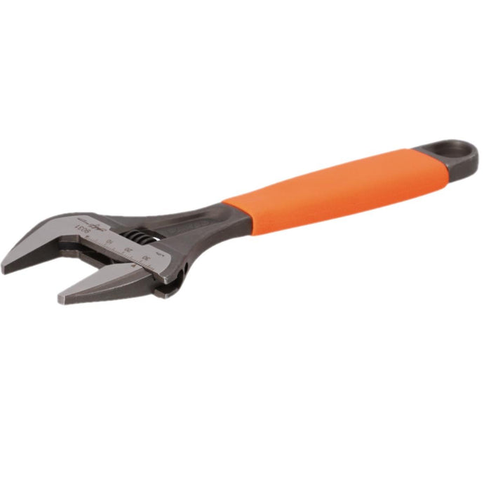 Bahco 140 Year Anniversary Limited Edition Orange 8'' (200mm) Wide Jaw Adjustable Wrench 38mm Opening
