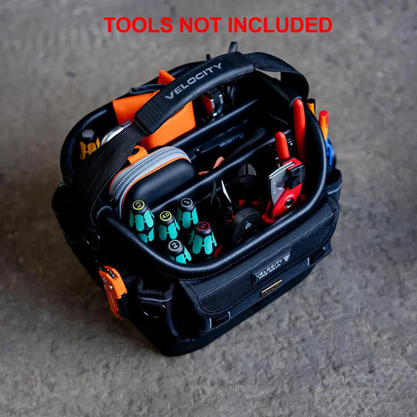 Velocity Rogue 30XS Open Tote Tool Bag Shadow Black