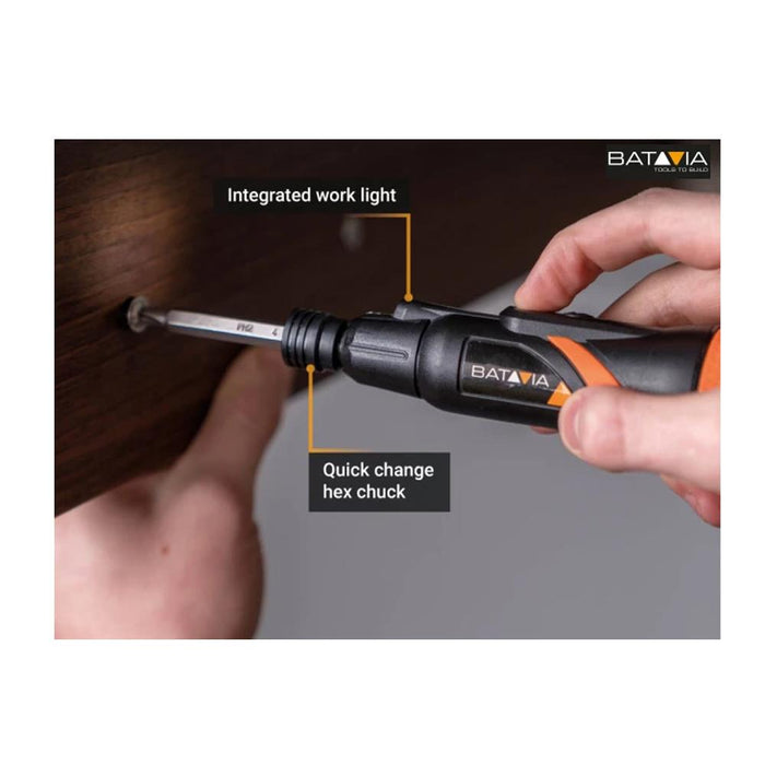 Batavia MAXXGRIP Cordless Screwdriver 3.6v With LED