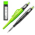 Pica Fine Dry Precise 0.9mm Automatic Pencil + 24 x Graphite H Refills