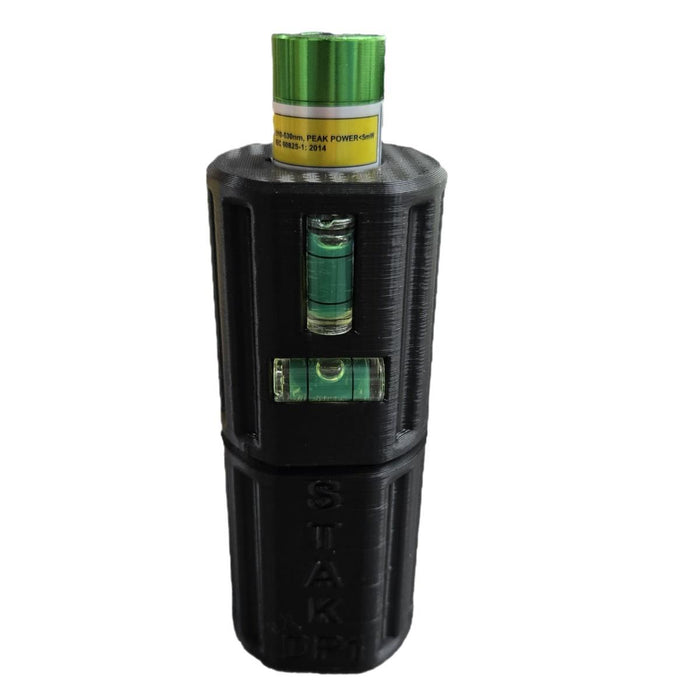STAK Laser Hole Centre Alignment Tool with Spirit Level – For Copper Pipe 15, 22, 28 & 35mm