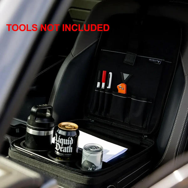 Velocity Rogue 15 Van Bag Shadow Black - Mobile Office Bag with Cup Holders