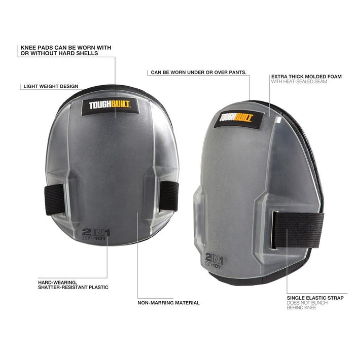 ToughBuilt 2 in 1 Knee Pads