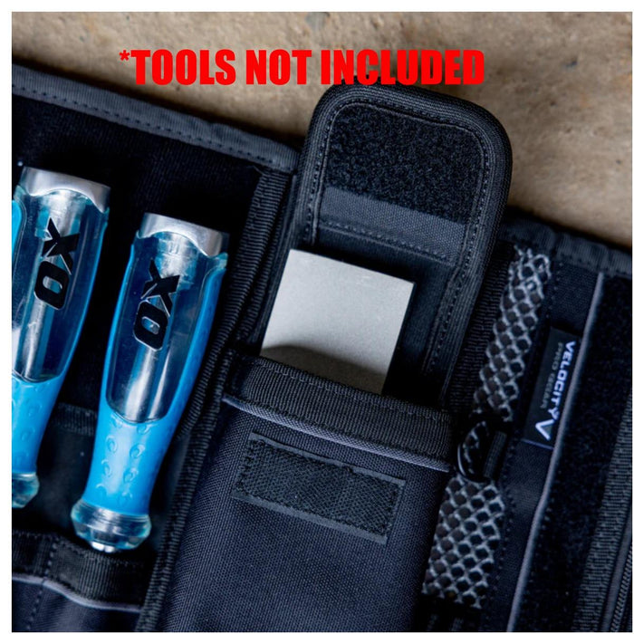 Velocity Chisel Roll Tool Storage Bag Zipped Compartments & Carry Handle