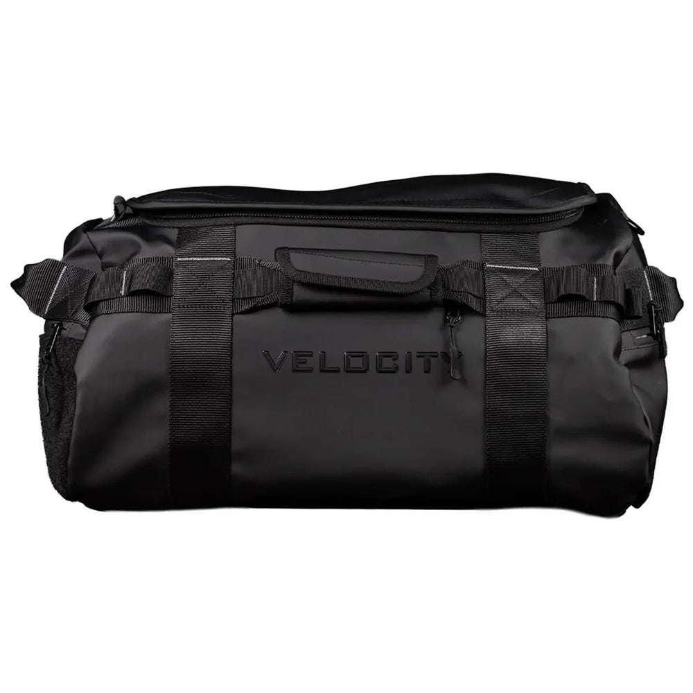 Velocity 40L Duffel Gym Travel Bag Shadow Black + Wash Bag & Packing Cube Bag