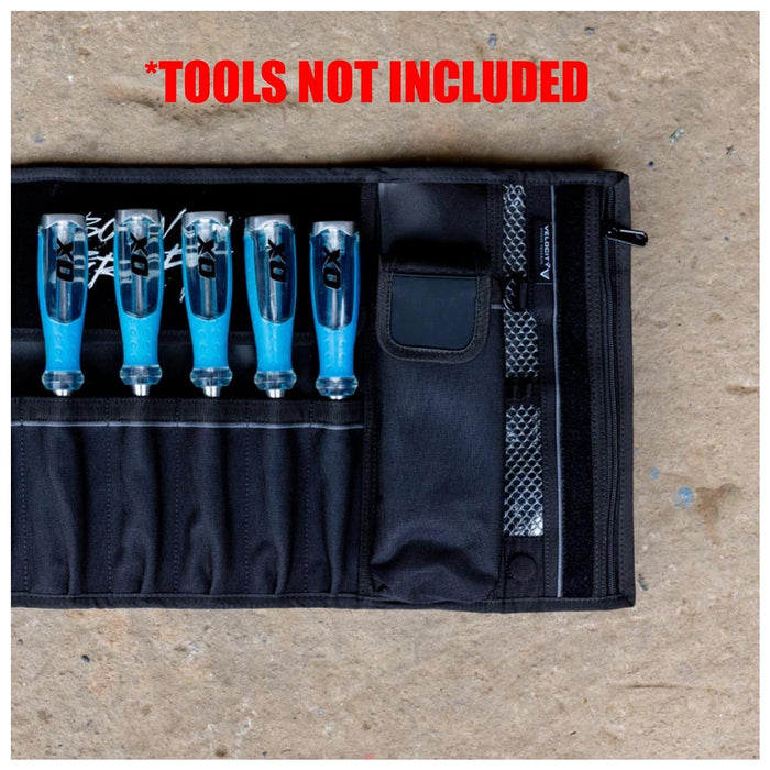 Velocity Chisel Roll Tool Storage Bag Zipped Compartments & Carry Handle