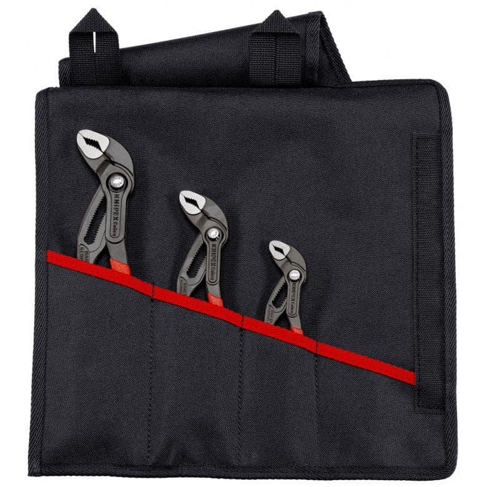Knipex Cobra Water Pump 3 Pack Tool Roll