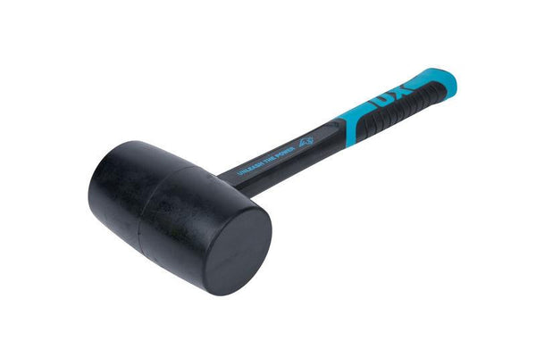 OX Trade Black Rubber Mallet - 24 oz