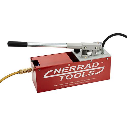 Nerrad HYDRAULIC PRESSURE TEST PUMP C/W INTEGRAL SELF FILLING VALVE