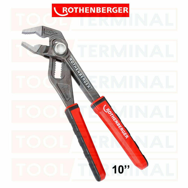 Rothenberger Rogrip F 2K 10'' Water Pump Pliers Button