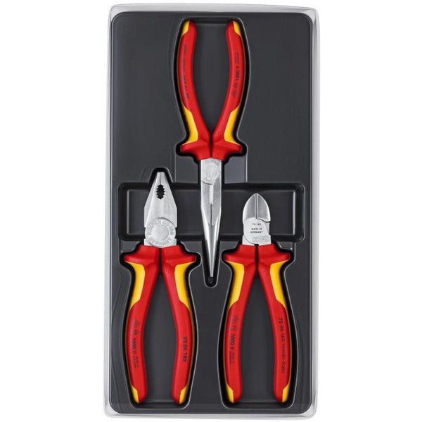 Knipex 3 Pc Plier Vde Set