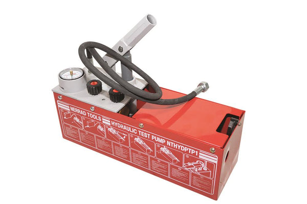 Nerrad HYDRAULIC PRESSURE TEST PUMP C/W INTEGRAL SELF FILLING VALVE