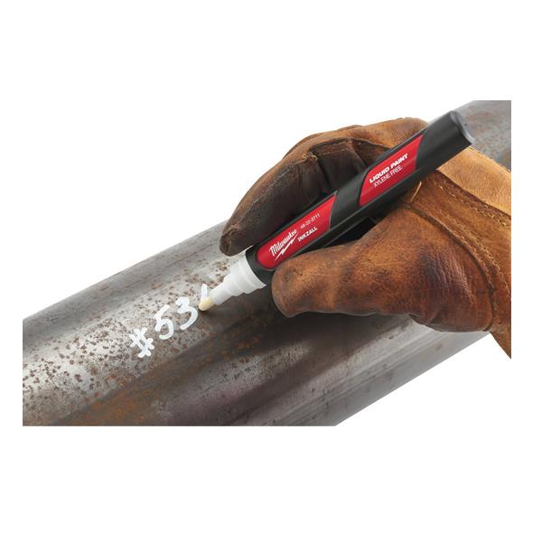 Milwaukee INKZALL White Luquid Paint Marker Pen